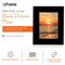 iFrame Pre-Cut Black Mats with Light Cream Bevel-Cut + Backing Boards + Transparent Clear Plastic Bags, Acid Free Photo Album Complete Set
